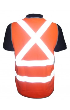 60532# thin vest "x" tape on back